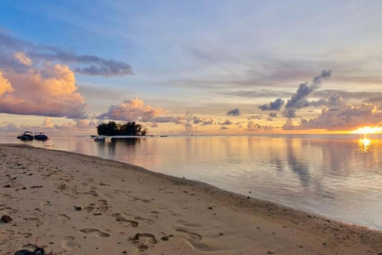 Auti Studio Direct Access To The Beach On Moorea With Ac -Wifi - Netflix Apartman Haapiti Kültér fotó